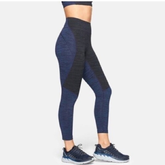 2 pair blue black outdoor voices leggings size xs - Picture 3 of 16